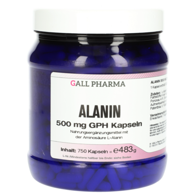 ALANIN 500 mg GPH Kapseln