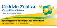 CETIRIZIN Zentiva 10 mg Filmtabletten