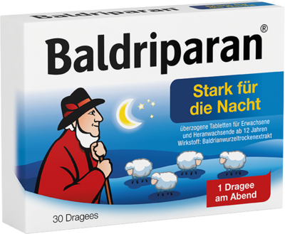 BALDRIPARAN Stark für die Nacht überzogene Tab.