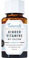 NATURAFIT Kindervitamine m.Calcium Lutschtabletten