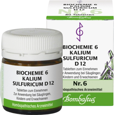 BIOCHEMIE 6 Kalium sulfuricum D 12 Tabletten