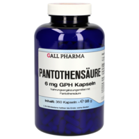 PANTOTHENSÄURE 6 mg GPH Kapseln