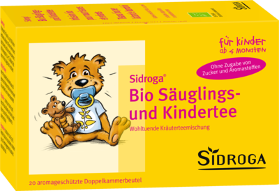 SIDROGA Bio Säuglings- und Kindertee Filterbeutel