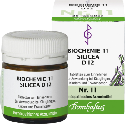 BIOCHEMIE 11 Silicea D 12 Tabletten