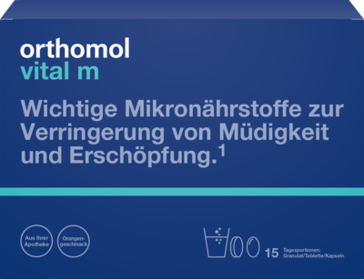 ORTHOMOL Vital M Granulat/Kap./Tabl.Kombip.15 Tage