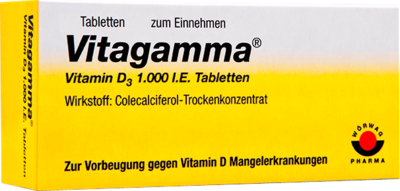 VITAGAMMA Vitamin D3 1.000 I.E. Tabletten