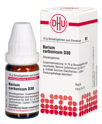 BARIUM CARBONICUM D 30 Globuli