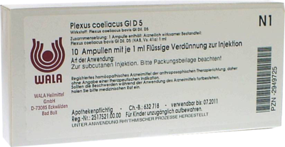 PLEXUS COELIACUS GL D 5 Ampullen