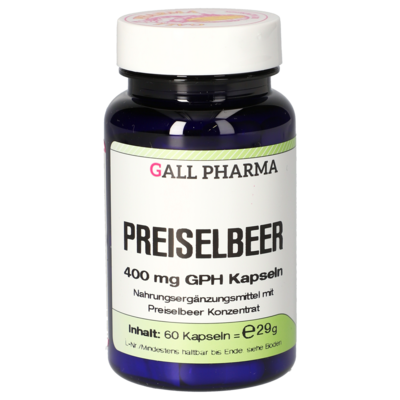 PREISELBEER 400 mg GPH Kapseln