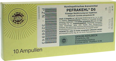 PEFRAKEHL D 6 Ampullen