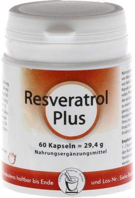 RESVERATROL PLUS Kapseln