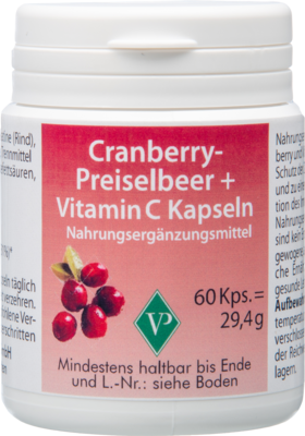 CRANBERRY PREISELBEER+C Caps