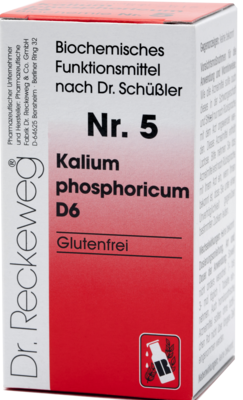 BIOCHEMIE 5 Kalium phosphoricum D 6 Tabletten