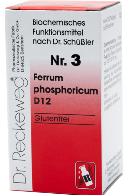 BIOCHEMIE 3 Ferrum phosphoricum D 12 Tabletten