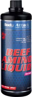 BEEF AMINO LIQUID cherry Flasche