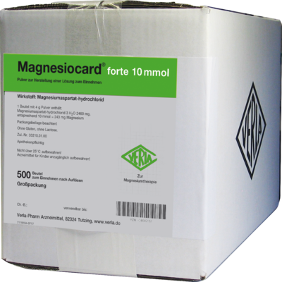 MAGNESIOCARD forte 10 mmol Plv.z.Her.e.Lsg.z.Einn.