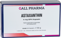 ASTAXANTHIN 4 mg GPH Kapseln