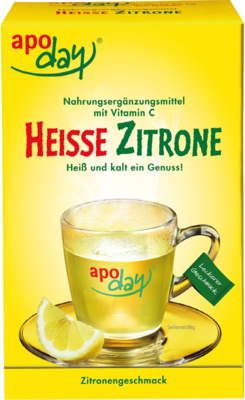 APODAY heiße Zitrone Vit.C Pulver