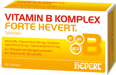 VITAMIN B KOMPLEX forte Hevert Tabletten