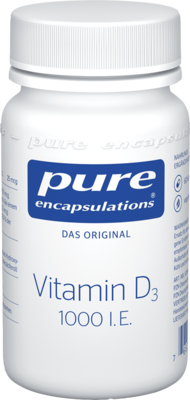 PURE ENCAPSULATIONS Vitamin D3 1000 I.E. Kapseln