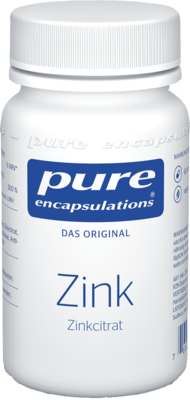 PURE ENCAPSULATIONS Zink Zinkcitrat Kapseln