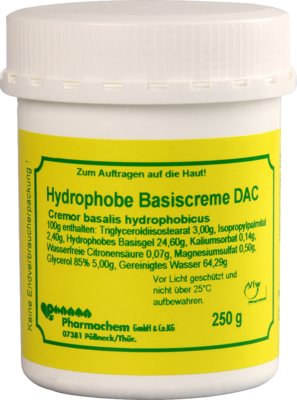 HYDROPHOBE Basiscreme DAC