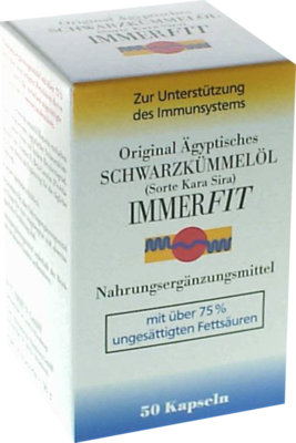 SCHWARZKÜMMELÖL Immerfit Kapseln