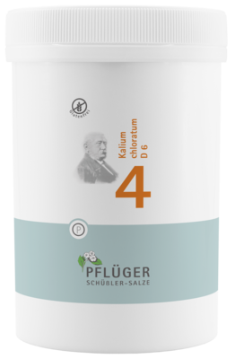 BIOCHEMIE Pflüger 4 Kalium chloratum D 6 Tabletten