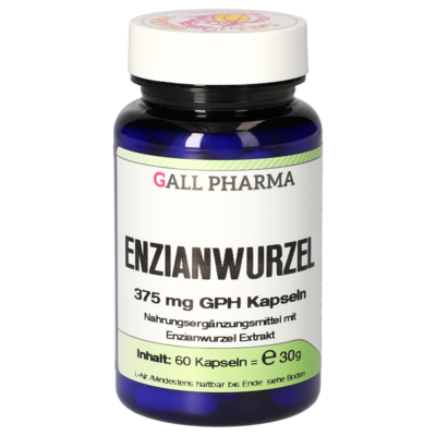 ENZIANWURZEL 375 mg GPH Kapseln