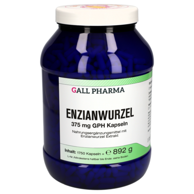 ENZIANWURZEL 375 mg GPH Kapseln