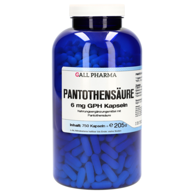 PANTOTHENSÄURE 6 mg GPH Kapseln