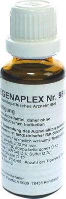 REGENAPLEX Nr.98 c Tropfen zum Einnehmen