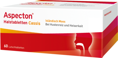 ASPECTON Halstabletten Cassis Lutschtabletten