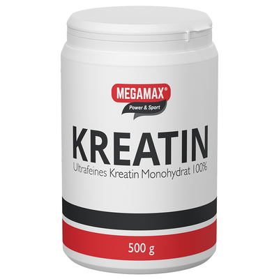 KREATIN MONOHYDRAT 100% Megamax Pulver