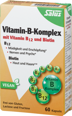 VITAMIN B KOMPLEX vegetabile Kapseln Salus