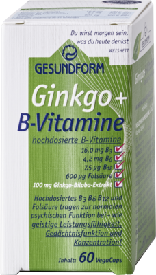 GESUNDFORM Ginkgo-agil 100 mg Kapseln