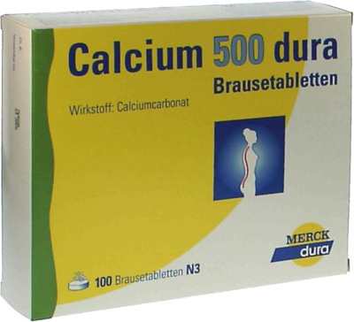 CALCIUM 500 dura Brausetabletten