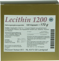 LECITHIN 1200 Kapseln