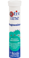 ACTIVLINE Magnesium Zitrone Brausetabletten