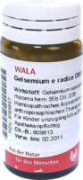 GELSEMIUM E radice D 30 Globuli