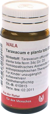 TARAXACUM E plant.tota D 3 Globuli