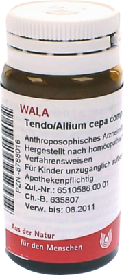 TENDO/ALLIUM cepa comp.Globuli