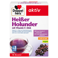 DOPPELHERZ heißer Holunder m.Vit.C+Zink Granulat