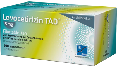 LEVOCETIRIZIN TAD 5 mg Filmtabletten