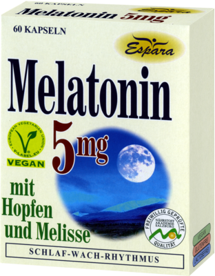 MELATONIN 5 mg Kapseln