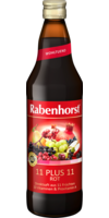 RABENHORST 11 Plus 11 Multivitaminmehrfr.Saft rot