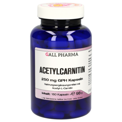 ACETYLCARNITIN 250 mg GPH Kapseln