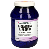 L-ORNITHIN/L-ARGININ 1:2 GPH Kapseln