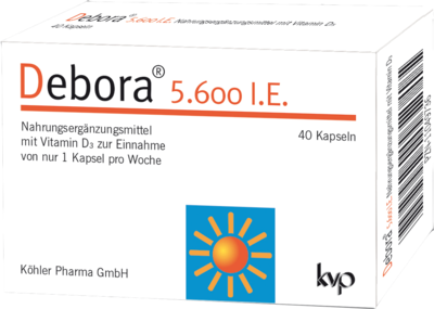 DEBORA 5.600 I.E. Kapseln