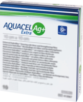 AQUACEL Ag+ Extra 10x10 cm Kompressen